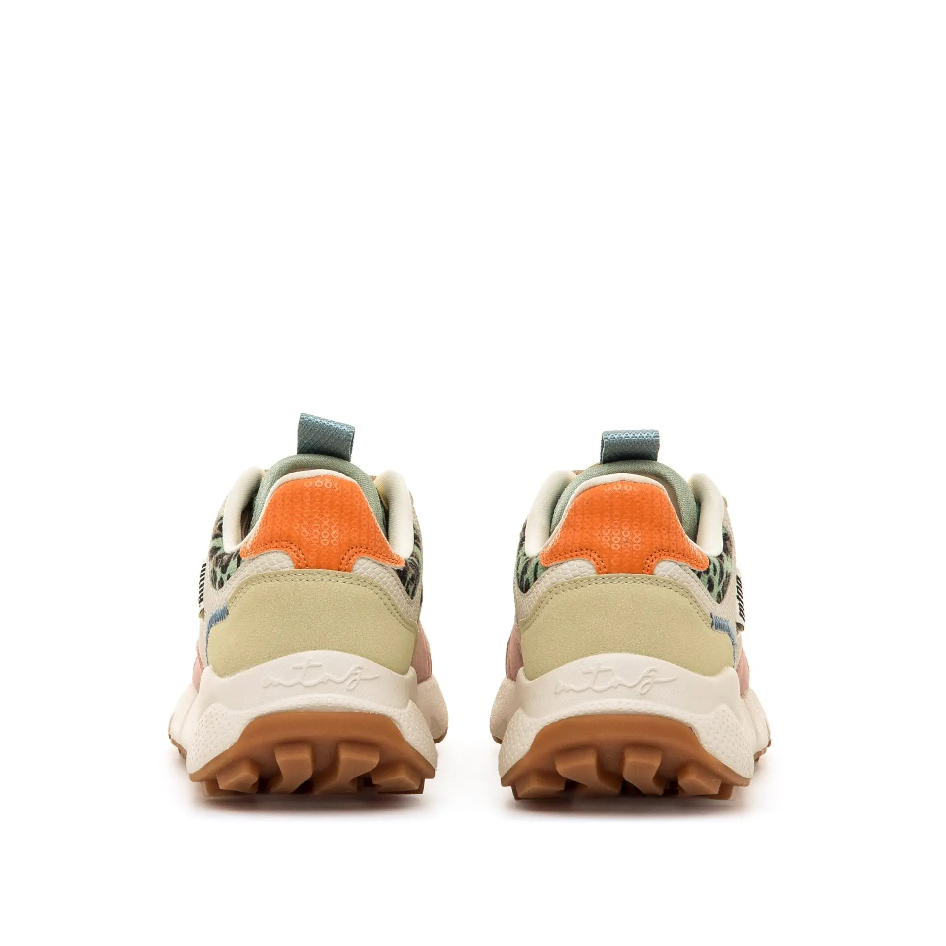 60431 C59985 ZAPATO MU 261 SARABY VERDE SEKINE NARANJA C