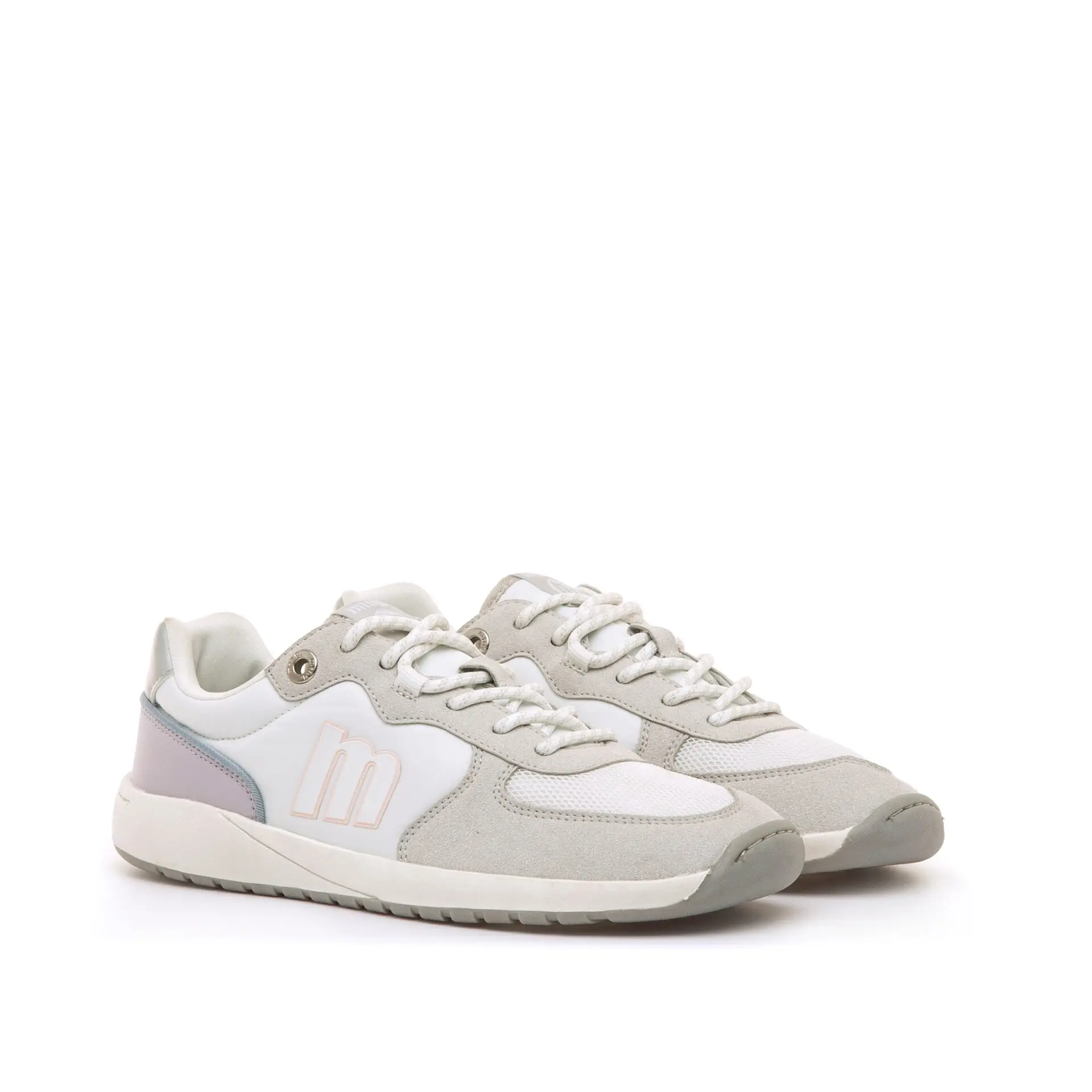 60857 C59381 ZAPATO MU 261 PLITY OFF WHITE LETY BLANCO RAZ PLATA C