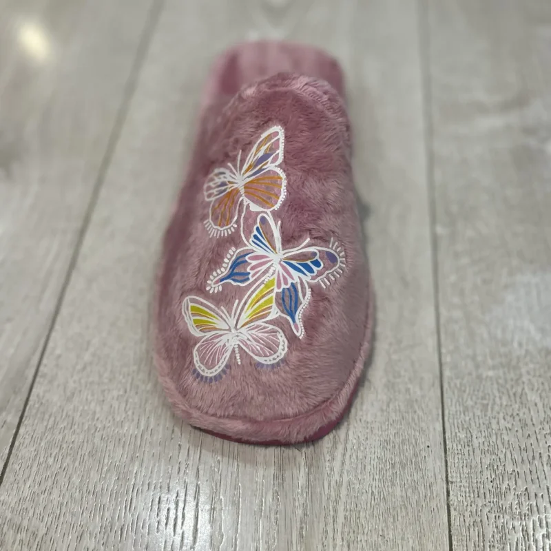 Zapatilla mariposas casa (3)