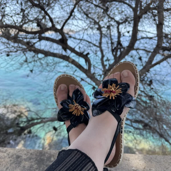 Sandalias buonarotti negras
