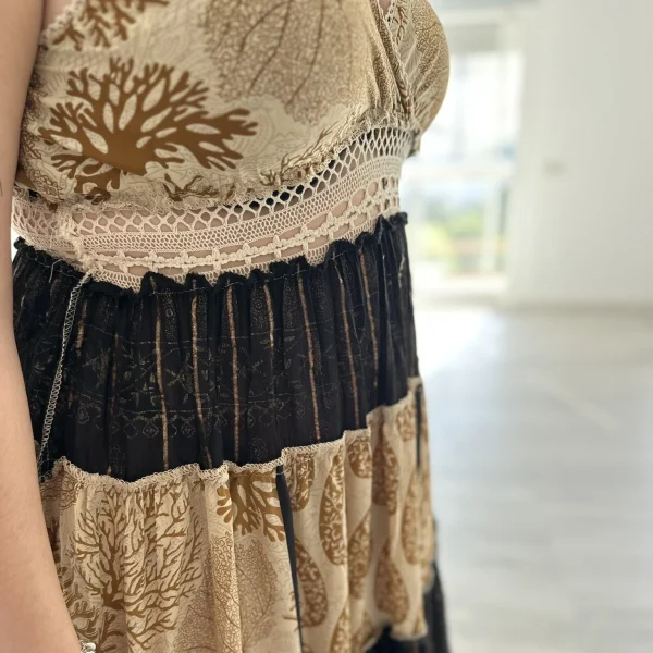 Vestido boho casual
