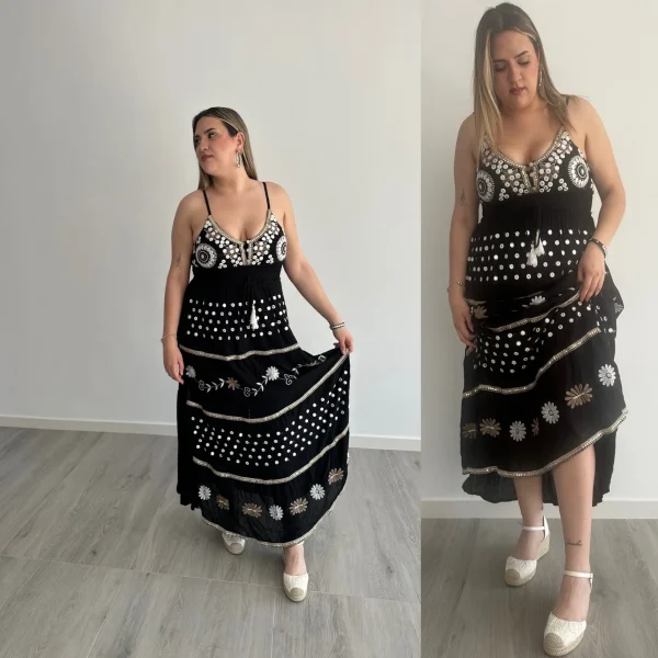Vestido largo negro (2)