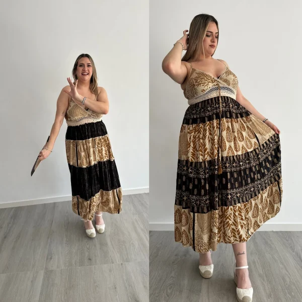 Vestido tierra verano